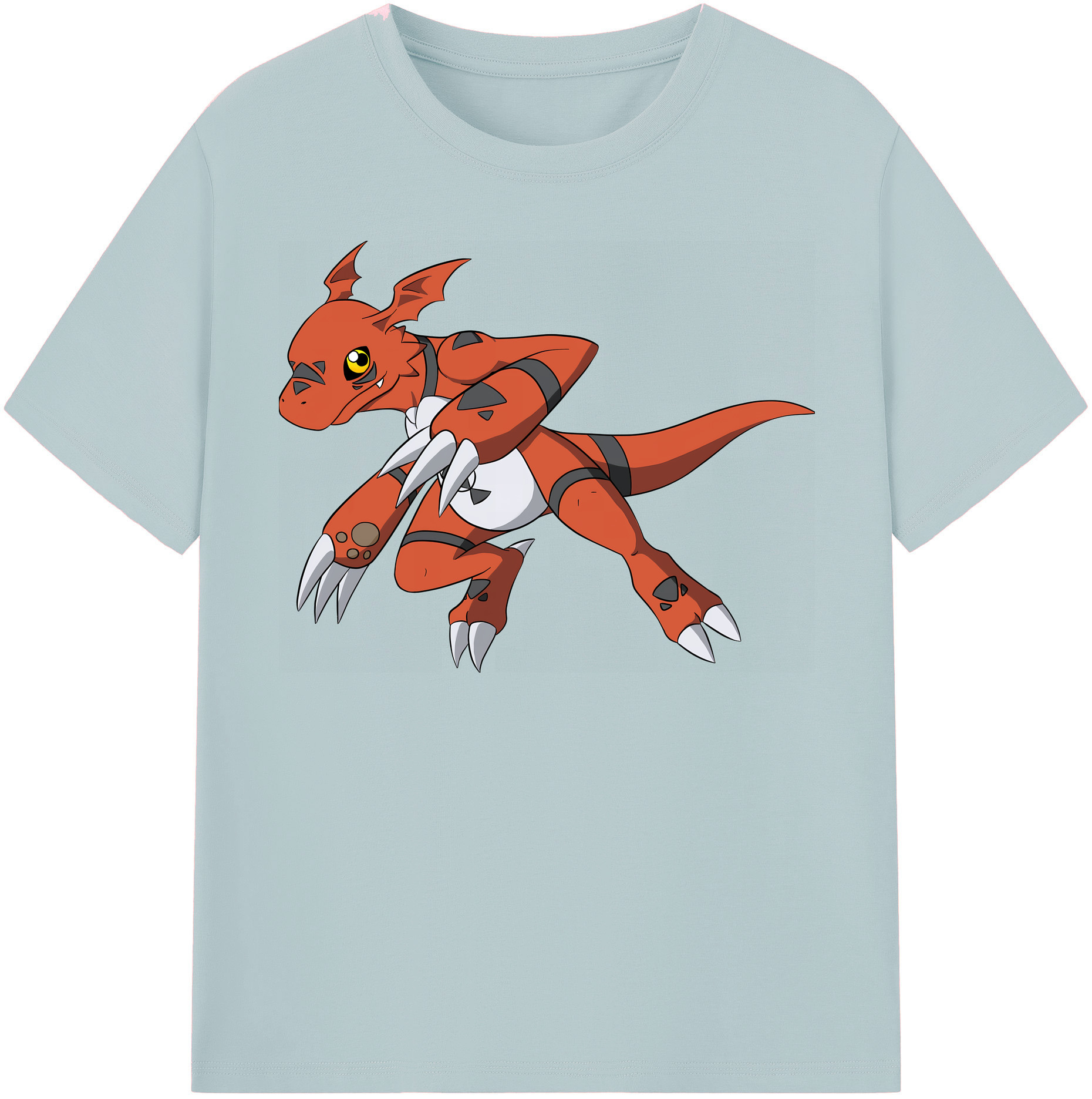 （画像用） Digimon デジタルモンスター/デジモン 綿100％半袖Tシャツ（フロントプリント）